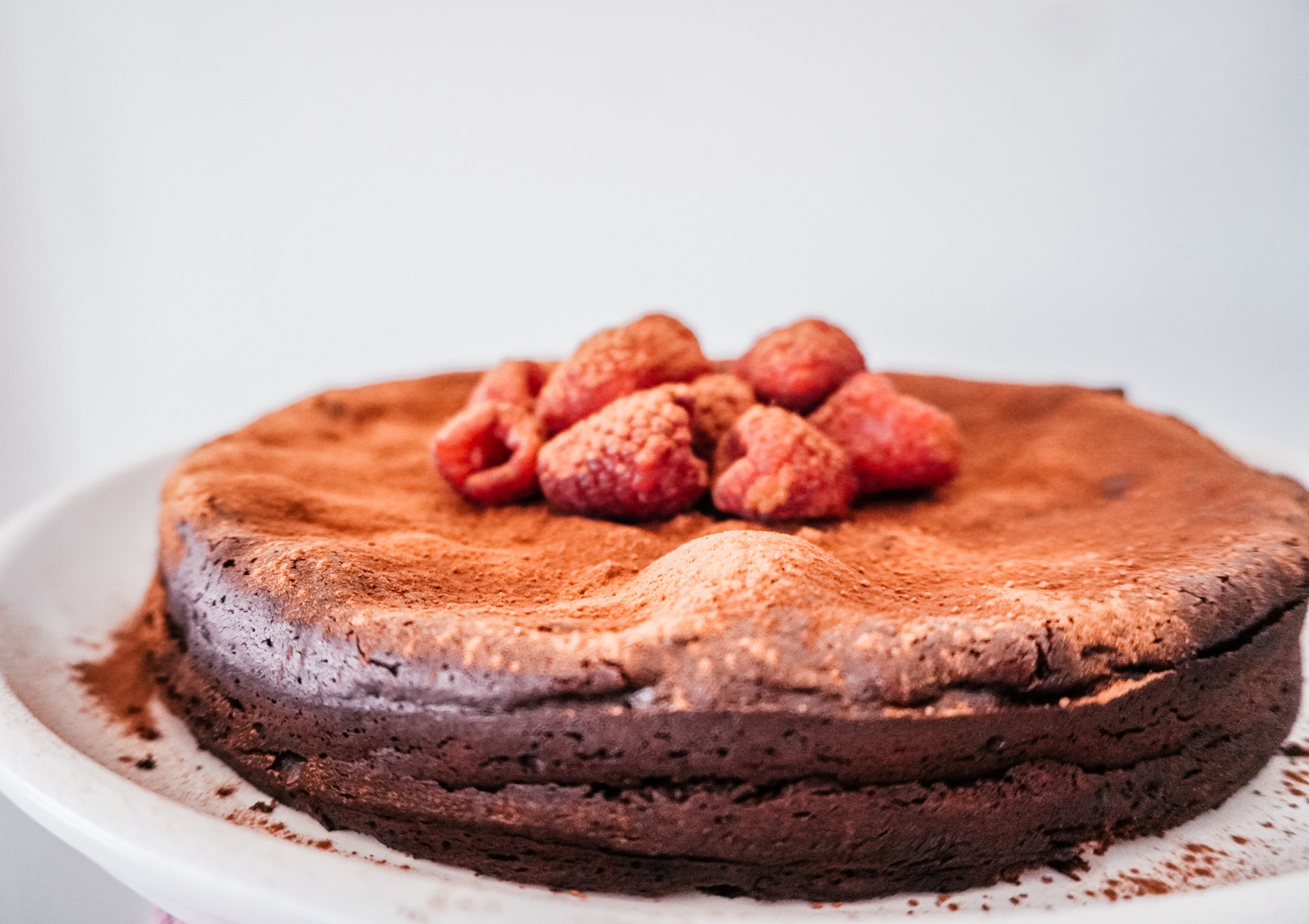 Chocolate Tahini Torte